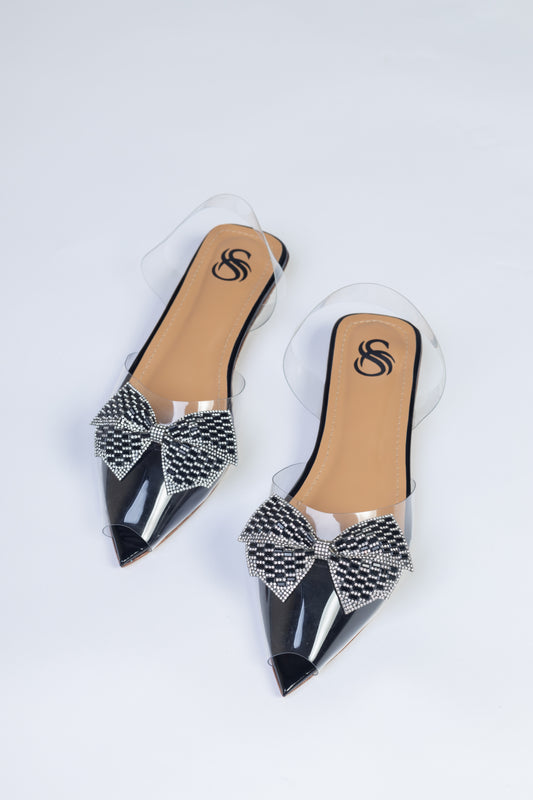 Crystal Luxe Mules
