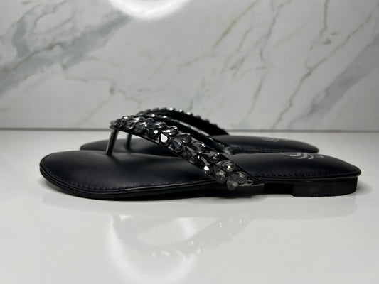 Onyx Shine Flats