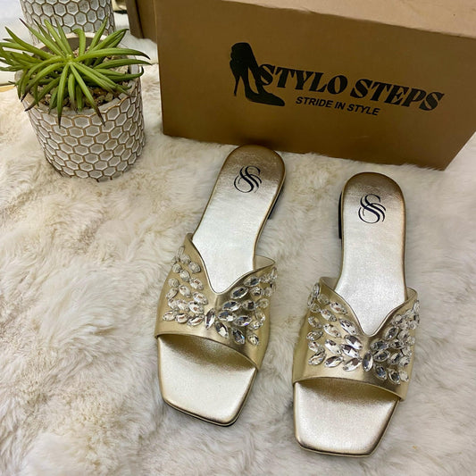 Twikle touch flats Golden